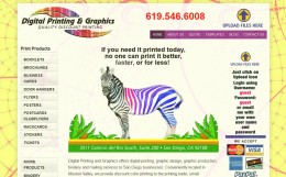 digitalprintingsd.com website screenshot August 2013