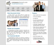 Company Shared Website Screenshot