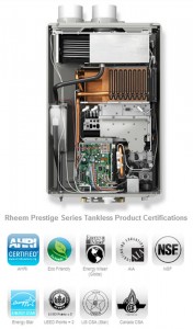 Tankless Water Heater Interior