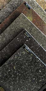 kitchen or bathroom stone selections sample