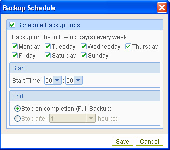 nbackup scheduler